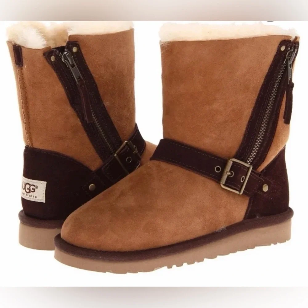 UGG AUSTRALIA  Brown Chestnut Short Winter Boots  kids boots USA11